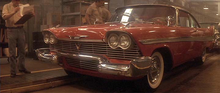 That is until Arnie buys Christine a cherry red 1958 Plymouth Fury and 